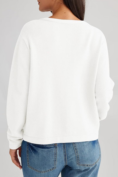 Casual Daily Solid Color Pocket Buttons O Neck Outerwear (3 Colors)